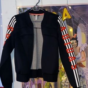 Adidas track bomber jacket